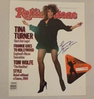Autographed Rolling Stone Cover + Tour Pass Queen of Rock & Roll Tina Turner