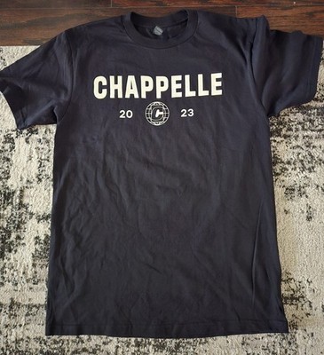 Dave Chappelle 2023 Black Concert Show Tshirt - Sz Medium 
