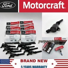 8Set OEM Motorcraft Ignition Coil DG508 &Spark Plug SP479 For Ford F150 4.6 5.4L