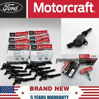 #ad 8Set OEM Motorcraft Ignition Coil DG508 amp;Spark Plug SP479 For Ford F150 4.6 5.4L $98.00