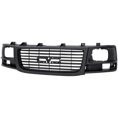 #ad Grille Assembly For 2003 2014 Chevy Express 1500 GMC Savana 1500 Textured Black $168.99