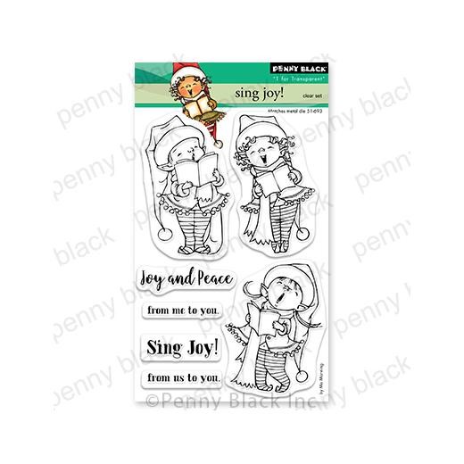 Penny Black Clear Stamps - Sing Joy 30-751