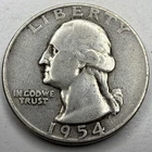 1954 Washington Quarter O61