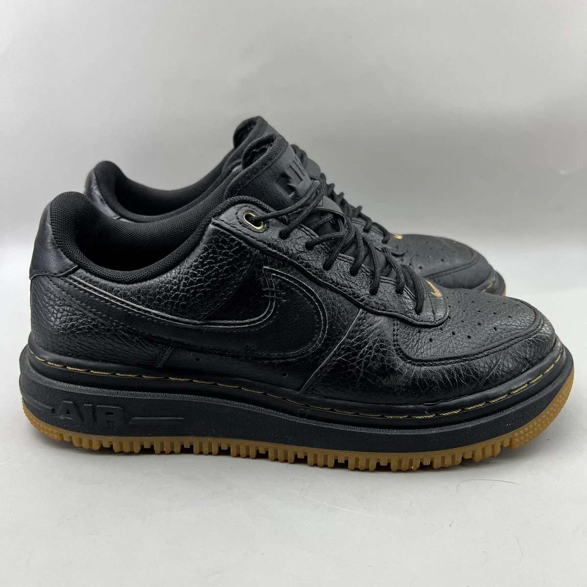 Nike Air Force 1 Luxe Black Gum for Sale | Authenticity Guaranteed