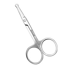 Stainless Steel Eyebrow Scissors Nose Hair Trimmer Beauty Makeup Tool