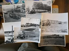 7 Vintage Reprint Mack Truck Photos Wellington Service Mass 135' Trusses