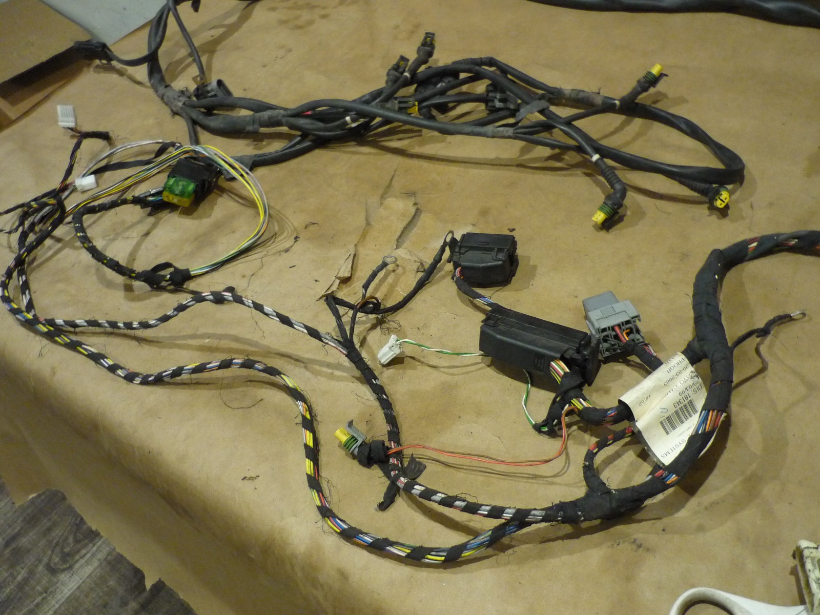 Ferrari 360 F1 Transmission Connection Wiring Cables Harness - P/N 181343