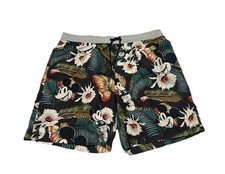 NEW Neff X Disney Men  s Mickey Mouse Aloha Hot Tub 17  Board Shorts Size Large
