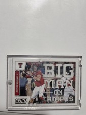 Patrick Mahomes Rookie 2017 Big Man On Campus NFL Score