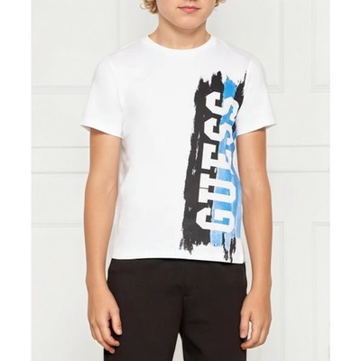 NWT Guess Boy's Organic Cotton Graphic Logo T-Shirt 10