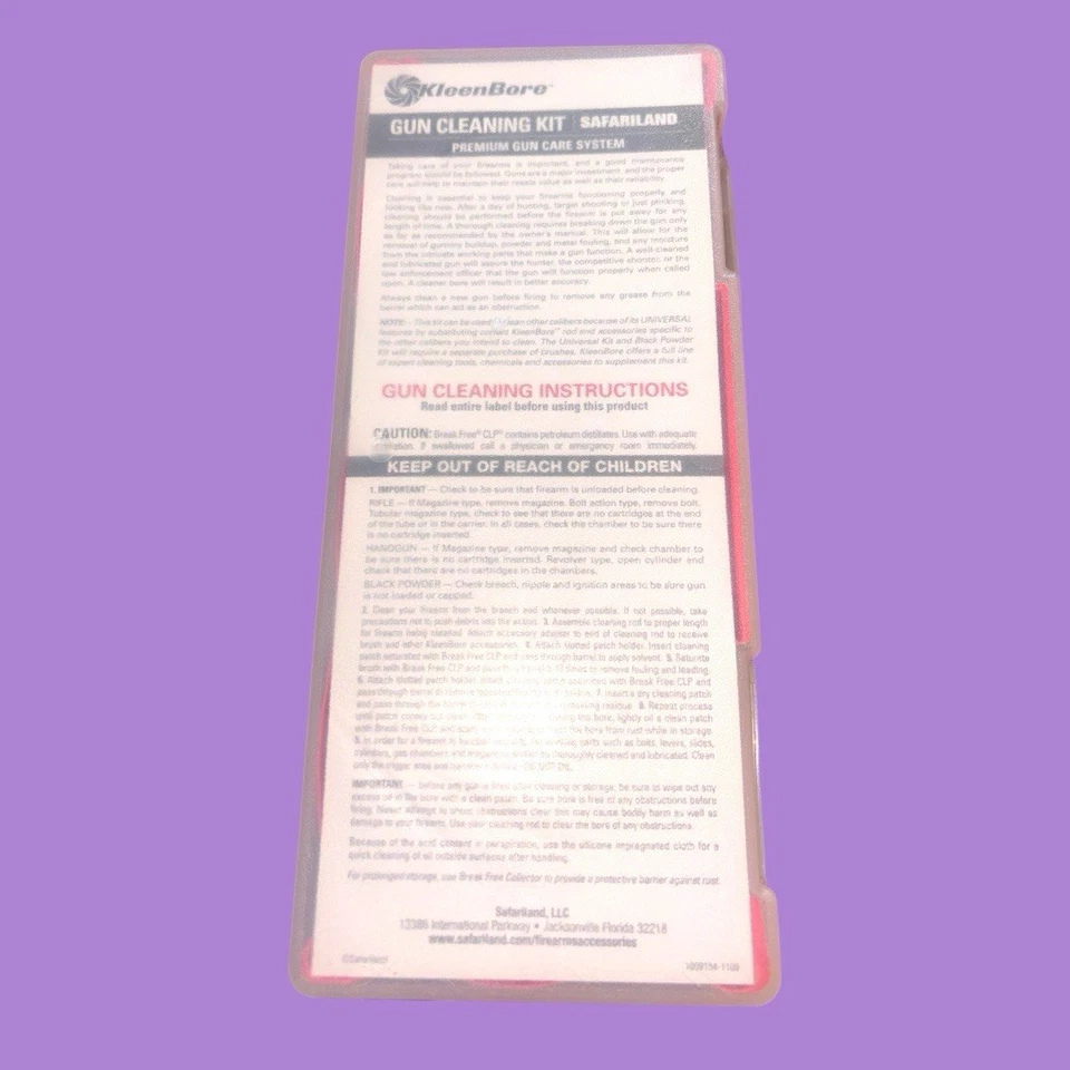 KleenBore Classic Universal Gun Cleaning Kit - Image 3 of 3