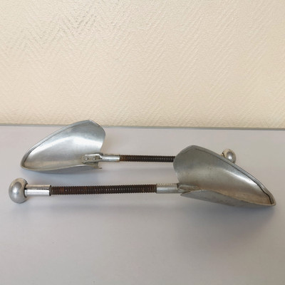 Vintage Dolcis 6x7 Schuhspanner Paar Made In England Metall Werkzeug Set