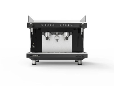 SAN REMO ZOE COMPACT 2 GROUP BLACK HIGH CUP MOBILE ESPRESSO COFFEE MACHINE - NEW