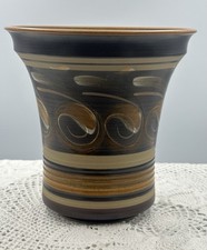 Denby Pottery Savannah Vase 1970s.