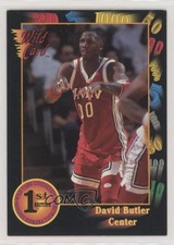1992 Wild Card Collegiate David Butler #114 d5h