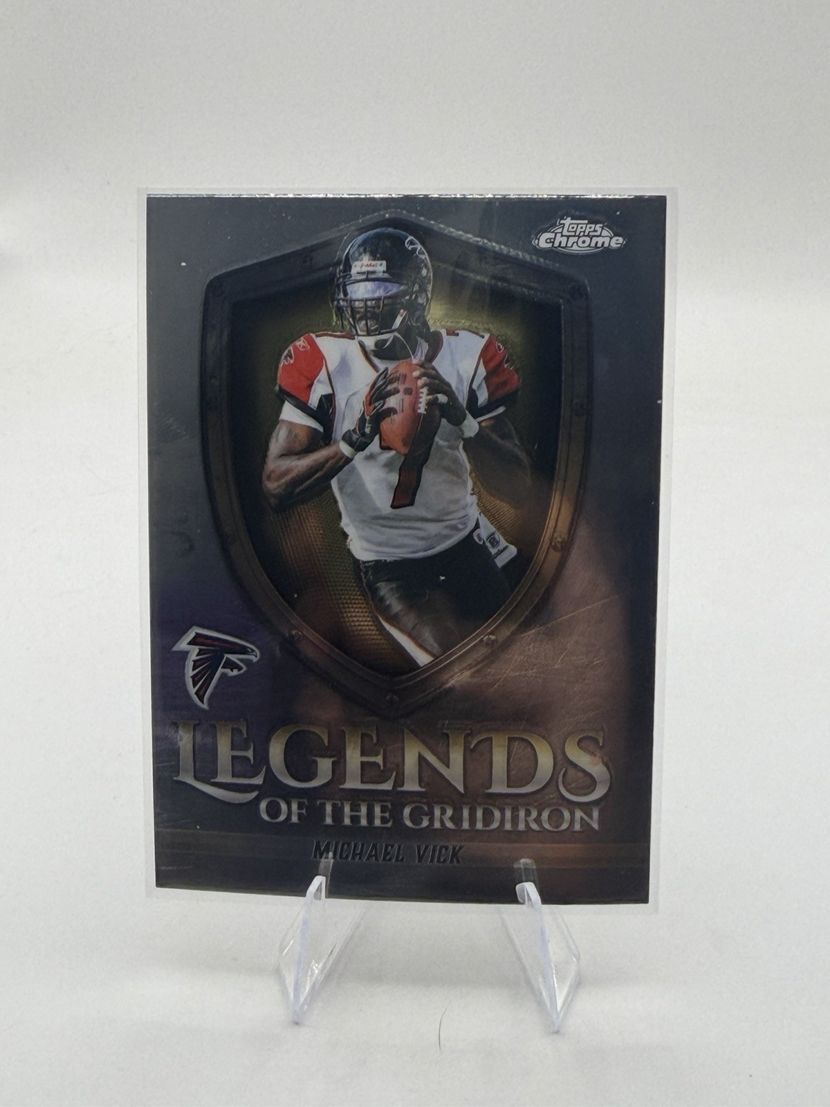 Topps Chrome 2025-2026 Michael Vick LOG-2 Atlanta Falcons