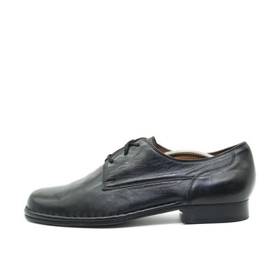 Sioux Herren Business Schuh Schnürschuhe Schwarz Handgefertigt Classic EU 43