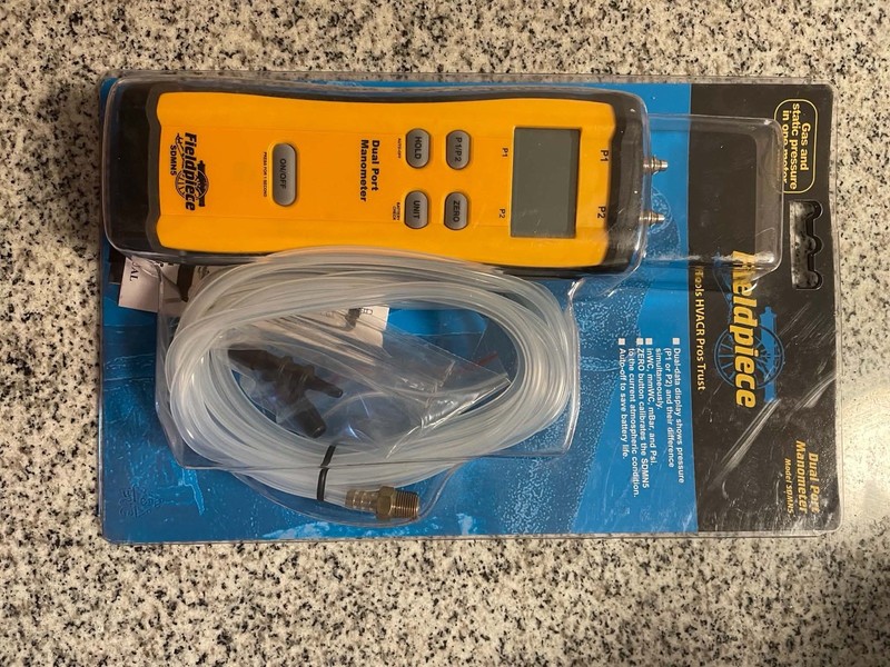Fieldpiece SDMN5 Dual Port Manometer