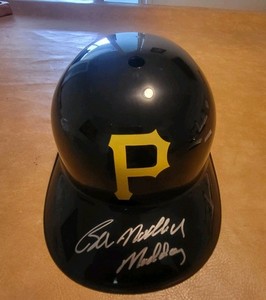 Pittsburgh Pirates Bill Maddog Madlock Autographed Replica Helmet