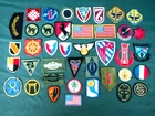 40 Vintage Mixed U.S. Army / Military Patch Lot WWII Etc Korea, Vietnam ? WW2