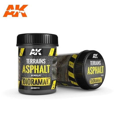 AK Interactive Terrains Asphalt 250ml AK8013 texture terrain scenery Straße