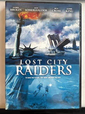 Lost City Raiders - DVD - 2008 - James Brolin -Ian SomerHalder - Rare OOP