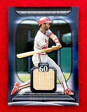Ozzie Smith 2011 Topps Baseball 60 Memorabilia Card Game Used Bat Relic