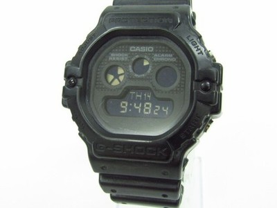CASIO G-SHOCK DW-5900BB Digital Watch Used Light Wear Japan