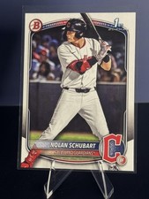 2025 Bowman Draft Nolan Schubart #BD-192 Cleveland Guardians