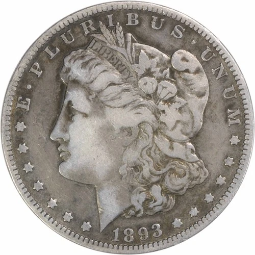 1893-O Morgan Dollar VG Uncertified #1017