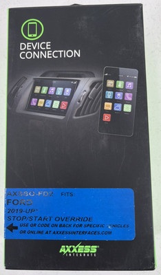 AXSSO-FD2 Stop/Start Override Data Interface - Fits Select Ford Models 2019-UP