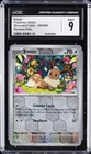 2024 POKEMON SHROUDED FABLE REVERSE HOLO #050/064 EEVEE CGC 9