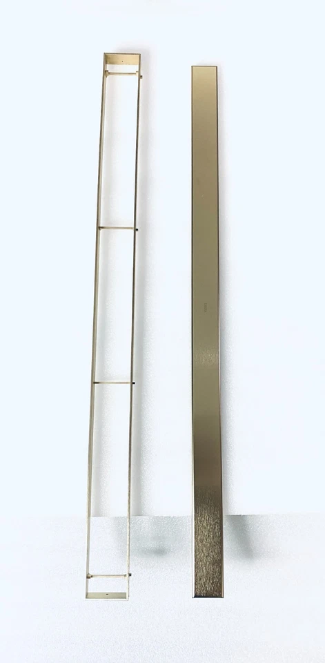 Nuevo Grifo Delta 36" Reversible Lineal Ducha Drenaje Borde, Champagne Bronce Foto 3 de 4