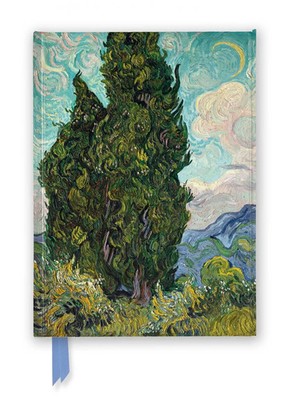 Vincent Van Gogh: Cypresses (Foiled Journal) Flame Tree Publishing Buch Gebunden