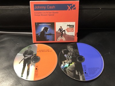 Johnny Cash 2 x CD Orange Blossom Special Complete Live At San Quentin