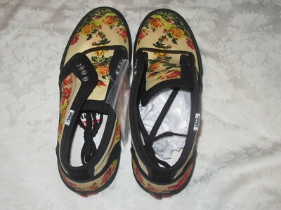 Vans Supreme Jean Paul Gaultier Floral Chukka '95 Pro Black