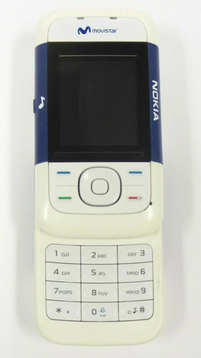Nokia 5200 - White and Blue ( Movistar / GSM ) Very Rare Smartphone - Bundled | eBay