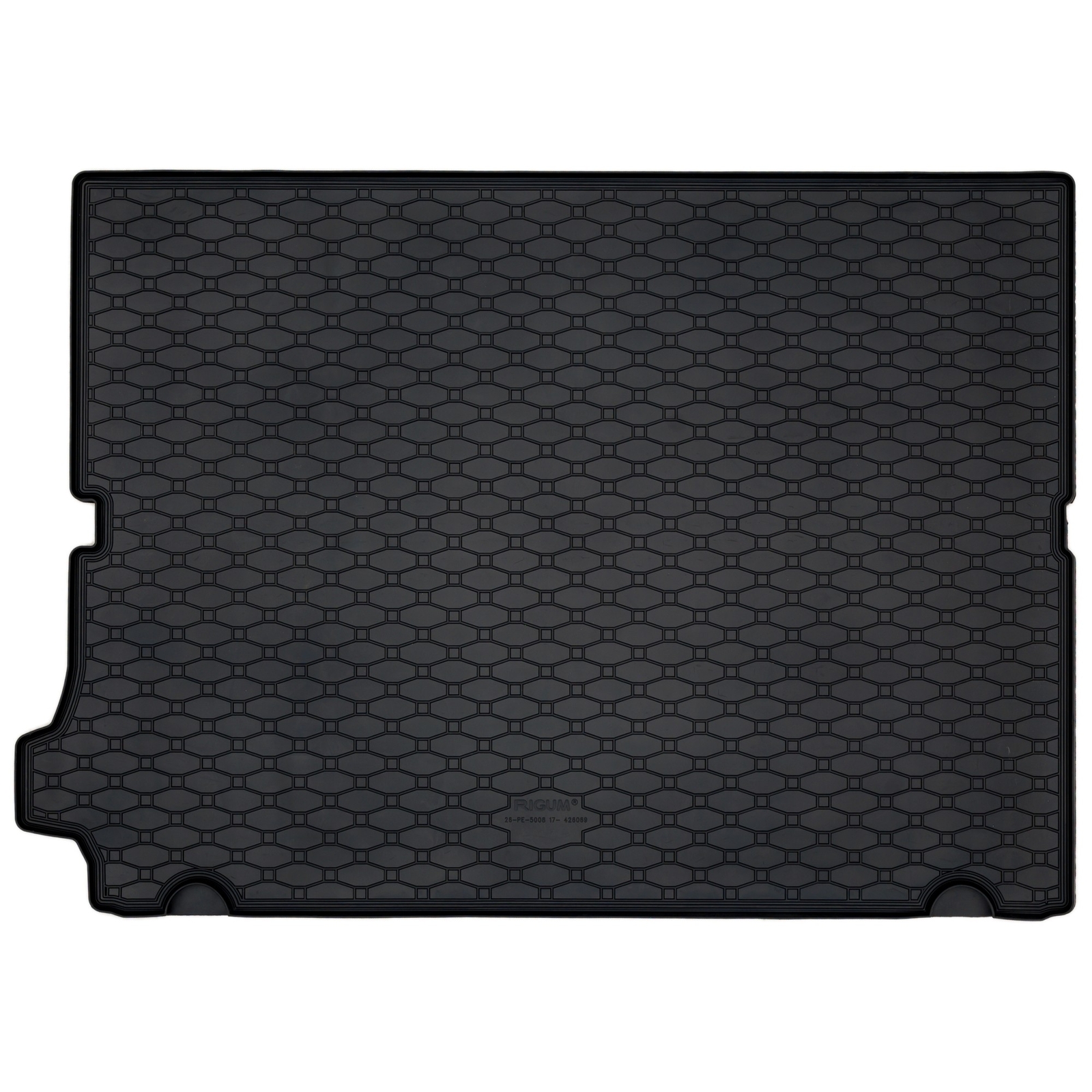 Tapis de coffre caoutchouc Peugeot 5008 bac de protection de coffre sur mesure 2017-2025
