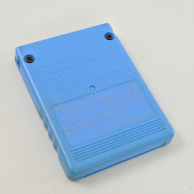 PS2 Memory Card 8MB Premium Series SONIC HEROES SCPH-10020