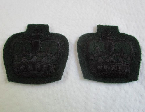 Paar britische Armee: "GURKHA RIFLES MAJOR'S RANG ABZEICHEN" (Top, 1990er Ära) - Bild 2 von 6