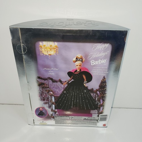 1998 Holiday Special Edition Barbie Doll Christmas Mattel #20200 Error Box - Picture 4 of 10