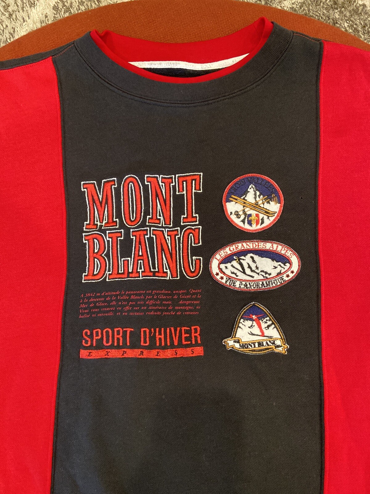 sweatshirt mont blanc