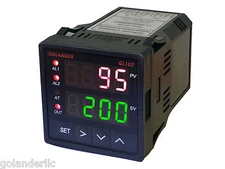 PID, ON/OFF, MANUAL TEMPERATURE CONTROLLER, 1/16 DIN