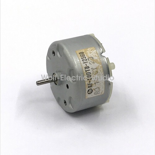 Mabuchi RF-500TB-12560 DC Spindle Motor - 3V-12V, 5500RPM, 32mm Diameter, 2mm Shaft