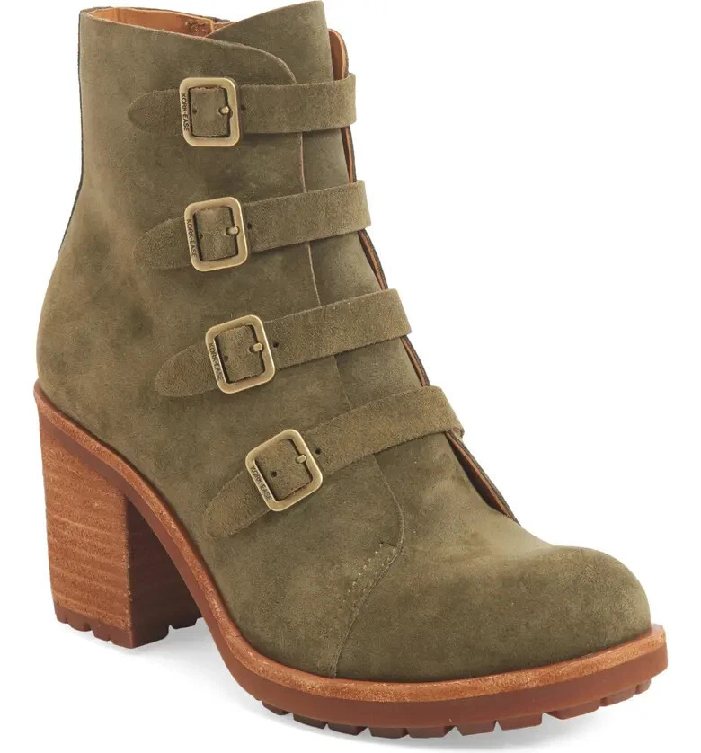 Kork-Ease Olive Green Suede Ankle Boots Back Zip Women’s Size 8.5 Kork-Ease | Shoes | Korkease Olive Green Ankle Boots | Poshmark main image 2