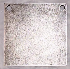 AR500 Steel Target Square Gong 3/8" X 8"