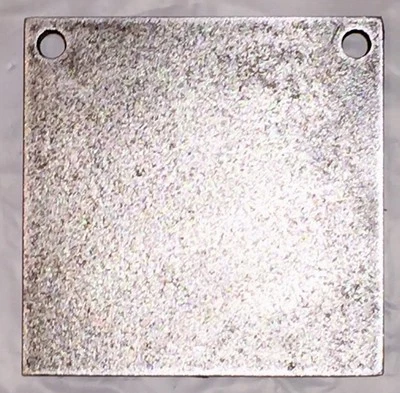 HMF TARGETS AR500 Steel Target Square Gong 1/2" X 8"