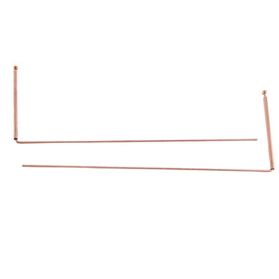 Copper Wunching Rod, Pure Copper, 2 Piece Wunching Rods - For Fortune Telling V7847