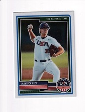 2023 Panini USA BASEBALL Stars & Stripes MAVRICK RIZY