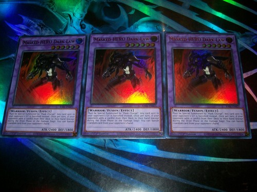 Masked HERO Dark Law OP01-EN003 — YuGiOh OTS Tournament Pack 1 Yu-Gi-Oh! card